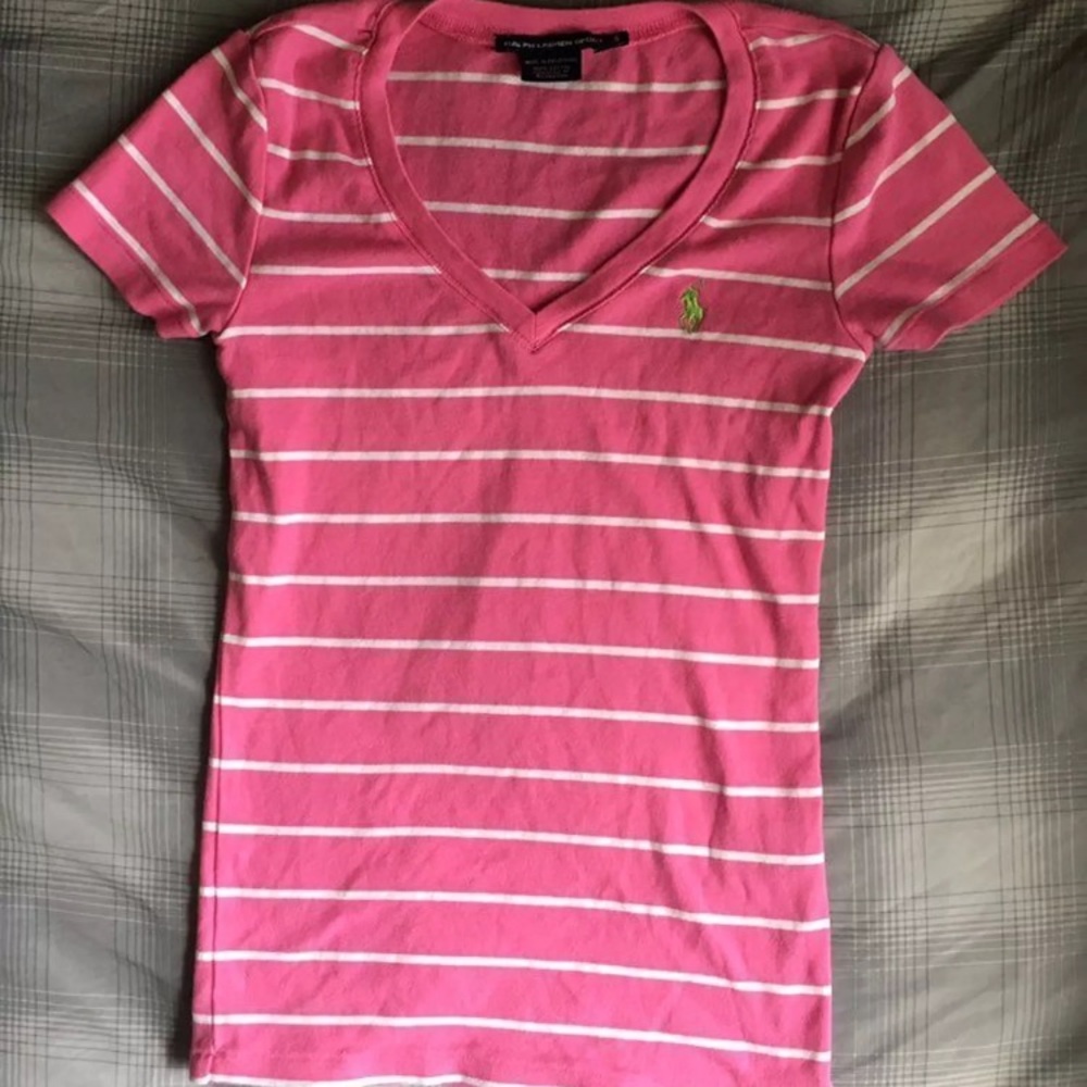 *NWOT* Ralph Lauren Sport V-Neck Tee - Sz Small